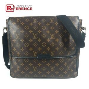 Louis Vuitton Monogram Macassar Brown Bus bag flap crossbody canvas brown